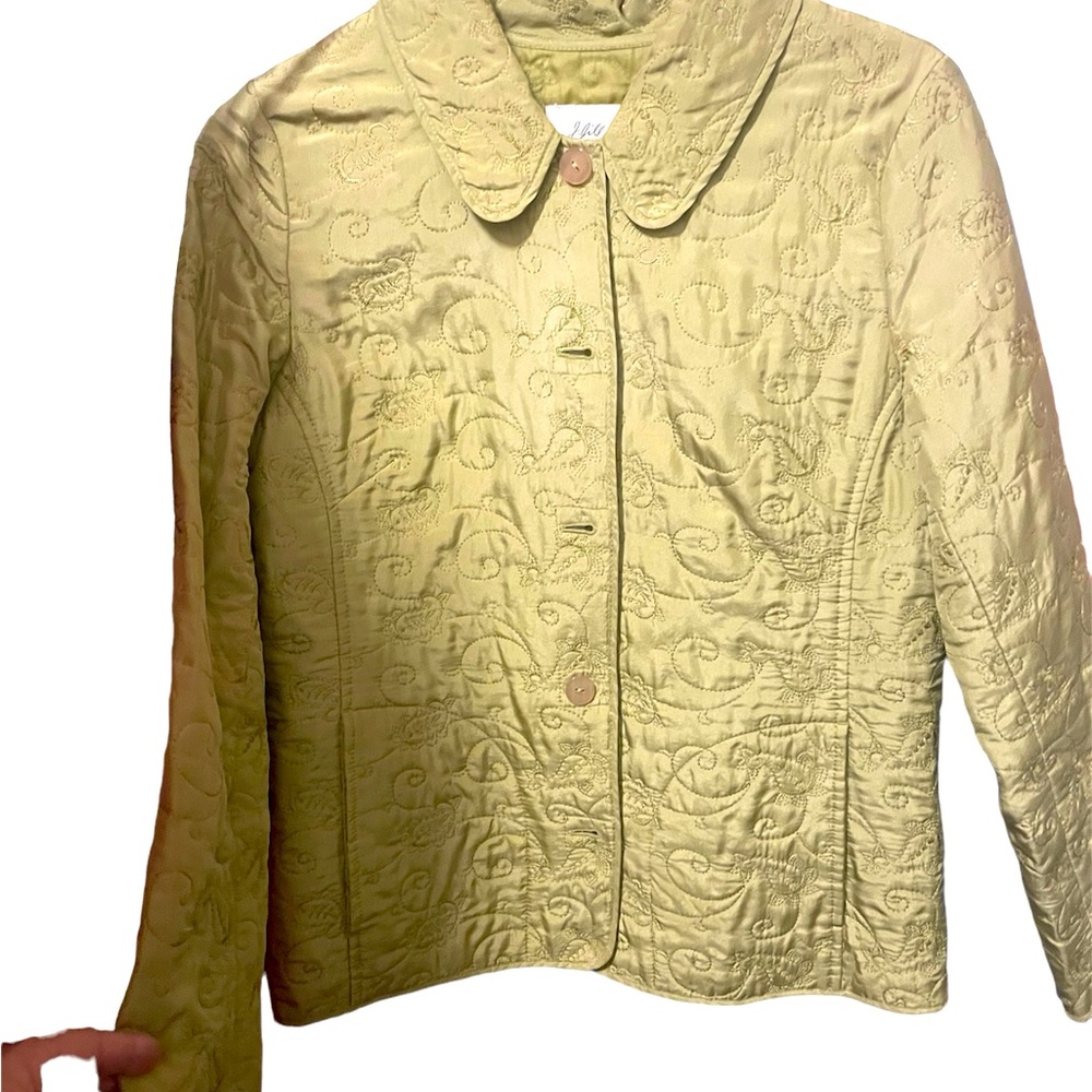 J Jill quilted lightweight jacket